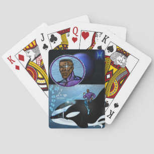 Pisces Theme birthday party favour playing cards. Cards