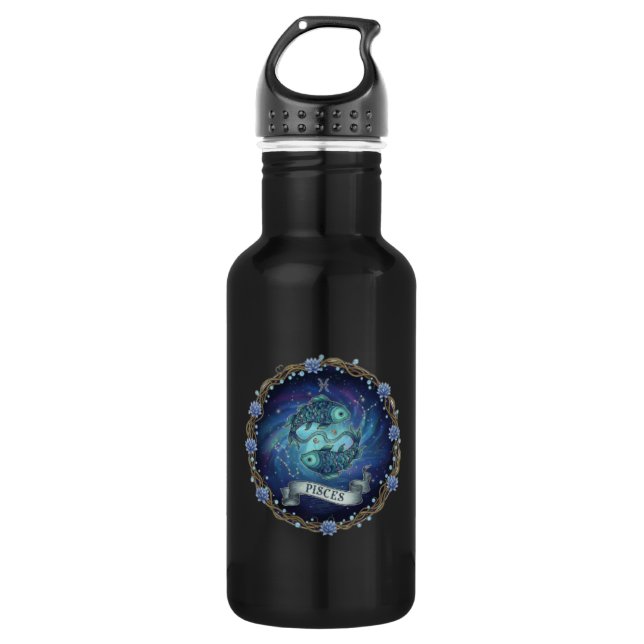 Pisces Water Bottle (Front)