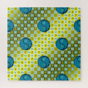 Pisces & Water Monkey Jigsaw Puzzle