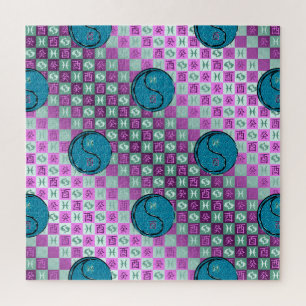 Pisces & Water Rooster Jigsaw Puzzle