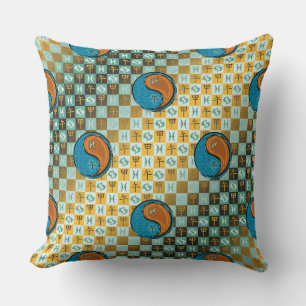 Pisces & Wood Horse Cushion