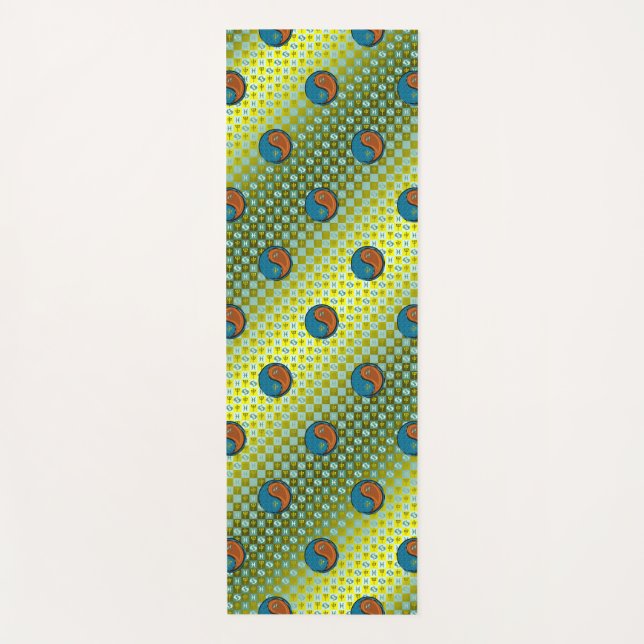 Pisces & Wood Monkey Yoga Mat (Front)
