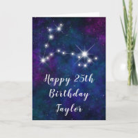 Pisces Zodiac Constellation Happy Birthday