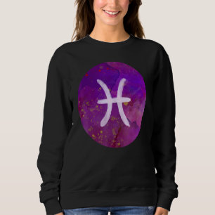 Pisces Zodiac February March Horoscope Birthday Sweatshirt