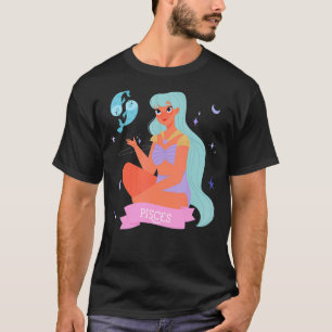 Pisces Zodiac February March Horoscope Birthday T-Shirt