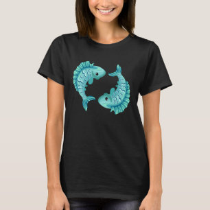 Pisces Zodiac Horoscope Astrology Astronomy Women  T-Shirt