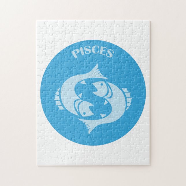 Pisces, Zodiac Sign, Horoscope, Astrology Jigsaw Puzzle (Vertical)