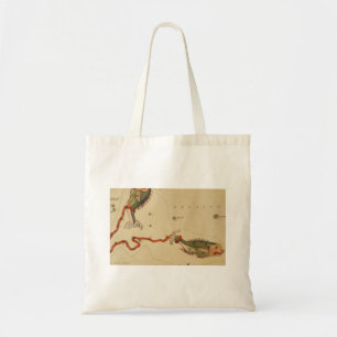 Pisces Zodiac Sign Tote Bag