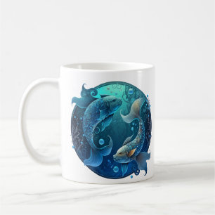 Pisces Zodiac Star Sign Coffee Mug