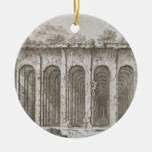 Piscina Mirabilis, from 'Avanzi della Antichita es Ceramic Tree Decoration
