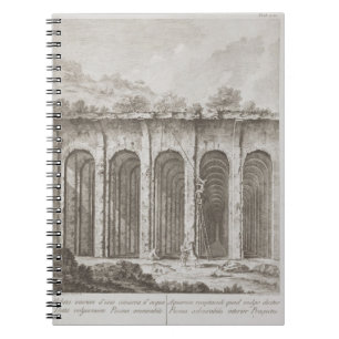 Piscina Mirabilis, from 'Avanzi della Antichita es Notebook