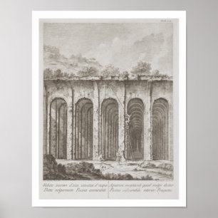 Piscina Mirabilis, from 'Avanzi della Antichita es Poster