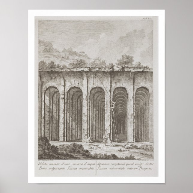 Piscina Mirabilis, from 'Avanzi della Antichita es Poster (Front)