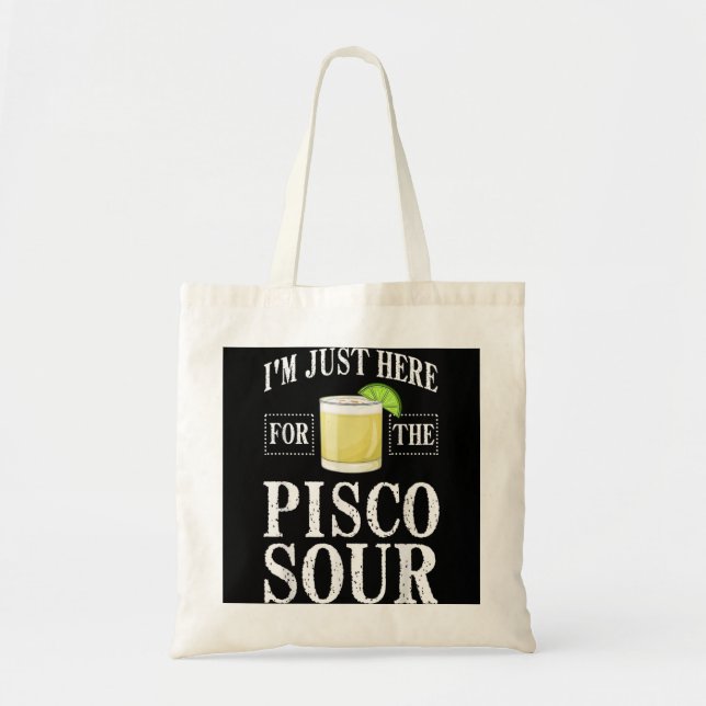 Pisco Sour Recipe Peruano Chileno  Tote Bag (Front)
