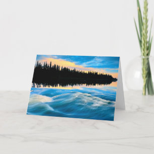 Pisew Falls Provincial Park Canada Card