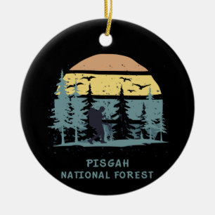 Pisgah National Forest Ceramic Ornament
