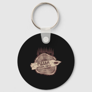 Pisgah National Forest North Carolina Asheville Key Ring