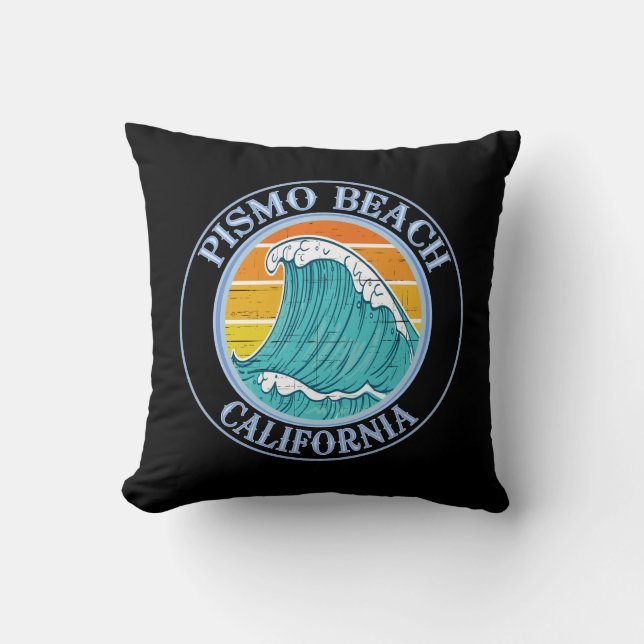 Pismo Beach California Cushion (Front)