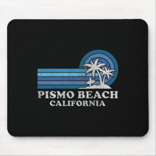 Pismo Beach California Family Summer Vacation Vint Mouse Pad