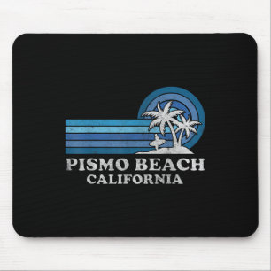 Pismo Beach California Family Summer Vacation Vint Mouse Pad