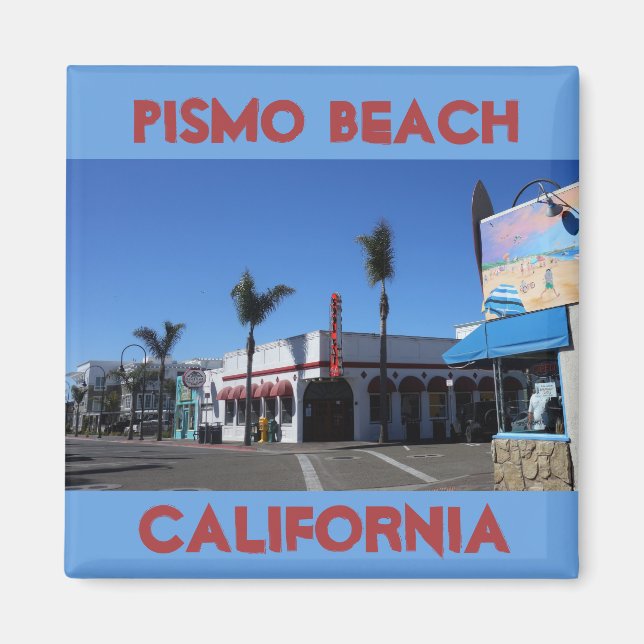 Pismo Beach California Magnet (Front)