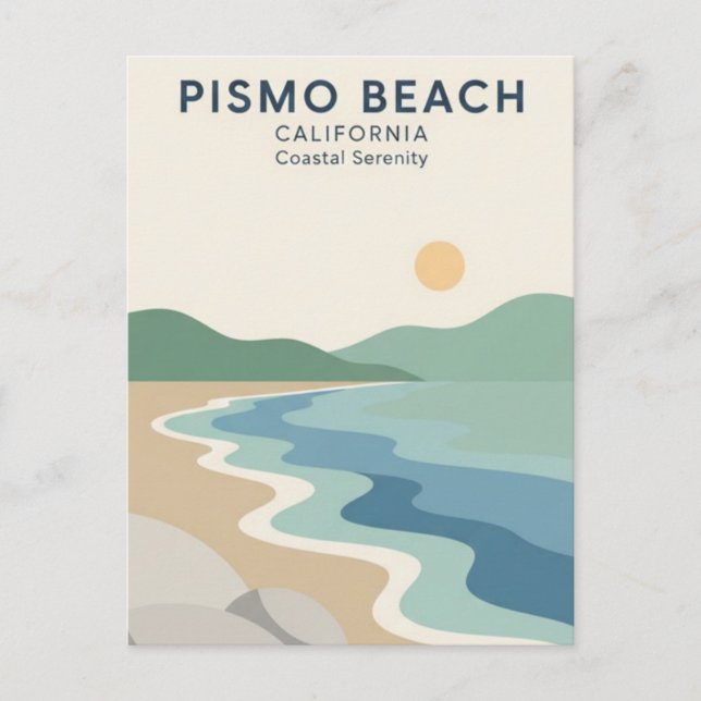 Pismo Beach California Postcard (Front)