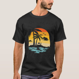 Pismo Beach California Surf Summer Vacation Vintag T-Shirt