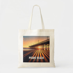 Pismo Beach Pier California Tote Bag