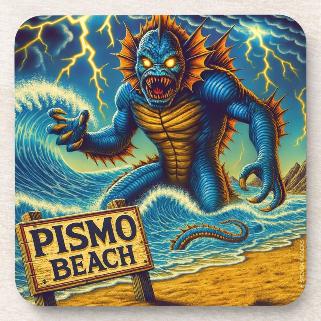PISMO BEACH TERROR COASTERS (6).   (Front)