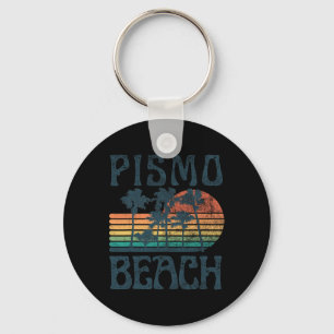 Pismo California Beach Summer Vacation Vintage  Key Ring