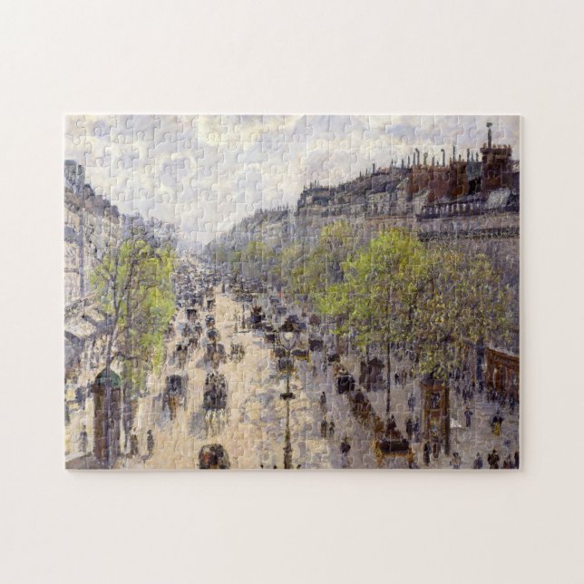 Pissarro - Boulevard Montmartre, Spring Jigsaw Puzzle (Horizontal)