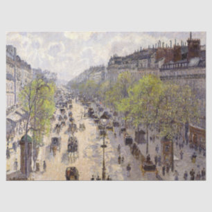 Pissarro - Boulevard Montmartre, Spring Tissue Paper