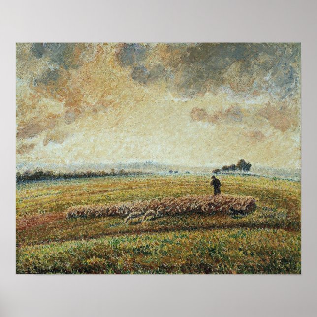Pissarro - Flock Of Sheep 1902 Poster (Front)