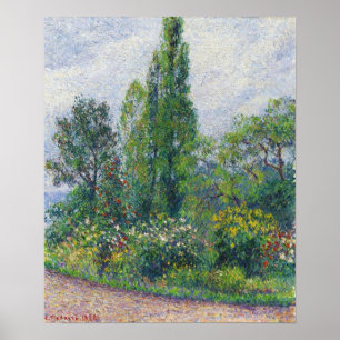Pissarro - Garden Of Octave Mirbeau At Damps (Eure Poster