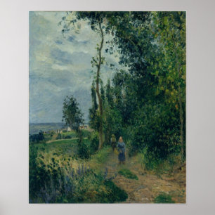 Pissarro - Hill Of Grouettes Near Pontoise 1878 Poster