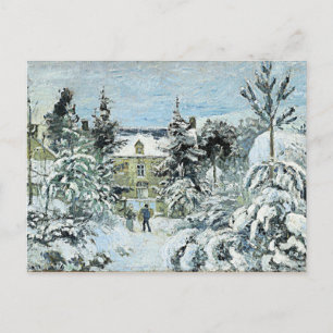 Pissarro - Piette's House at Montfoucault Postcard