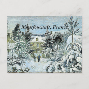 Pissarro - Piette's House at Montfoucault Postcard