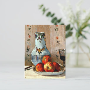 Pissarro - Still Life with Apples and Pitcher Postcard