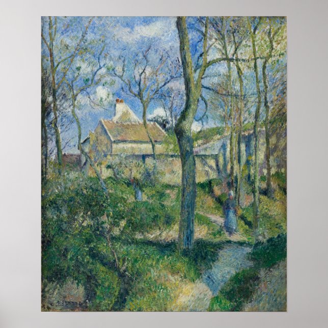 Pissarro - The Path To Les Pouilleux Pontoise Poster (Front)