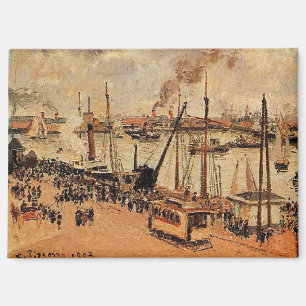 Pissarro - The Port Le Havre Magnet