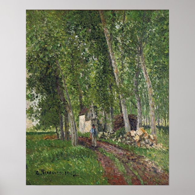 Pissarro - Thicket At Moret 1902 Poster (Front)