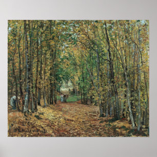 Pissarro - Woods At Marly 1871 Poster