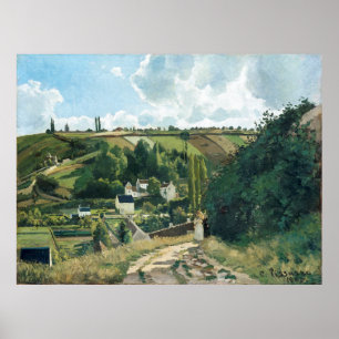 Pissarro's Jalais Hill, Pontoise Poster