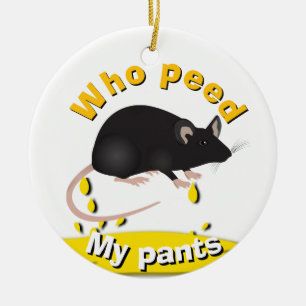 Pissboy Ceramic Ornament