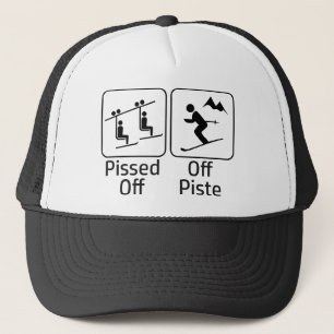 Pissed Off Off Piste Trucker Hat