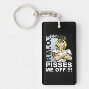 Pisses Me Off Acrylic Keychain - one image