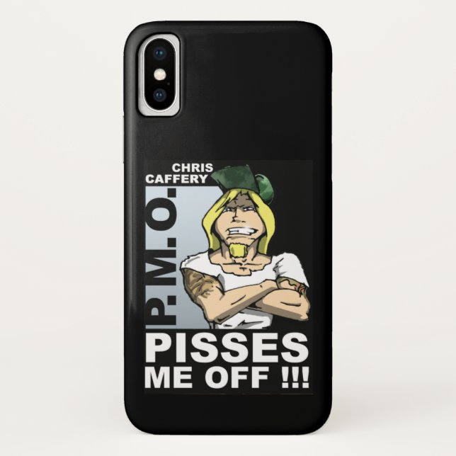 Pisses Me Off Phone Case (Back)