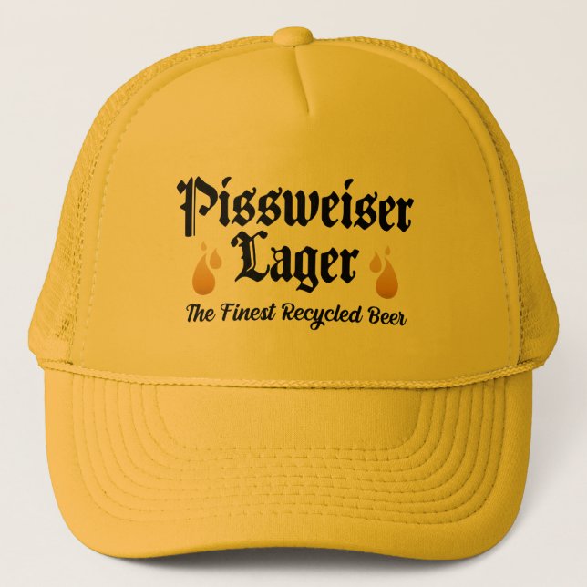 PISSWEISER TRUCKER HAT (Front)