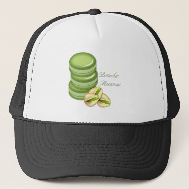 Pistachio Macarons Trucker Hat (Front)
