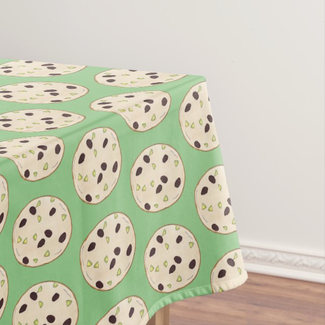 Pistachio Shortbread Biscuit Cookie Baking Pastry Tablecloth (In Situ)